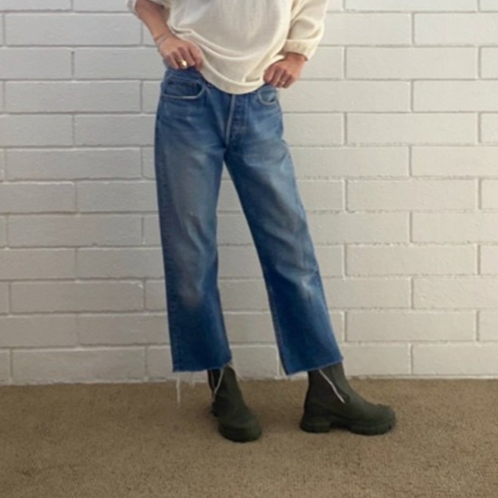 Vintage Cropped Levi's